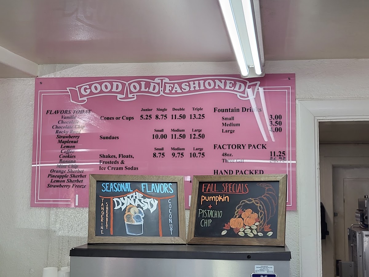 Superior Dairy Product Co Inc Menu 3