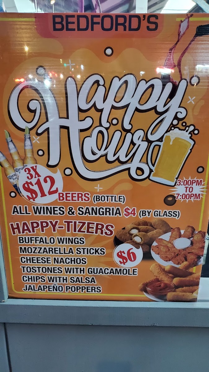 Bedford Cafe Menu 2