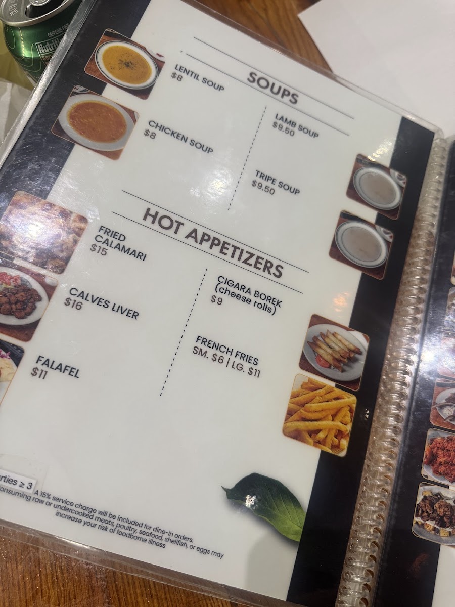 Aksaray Menu 8