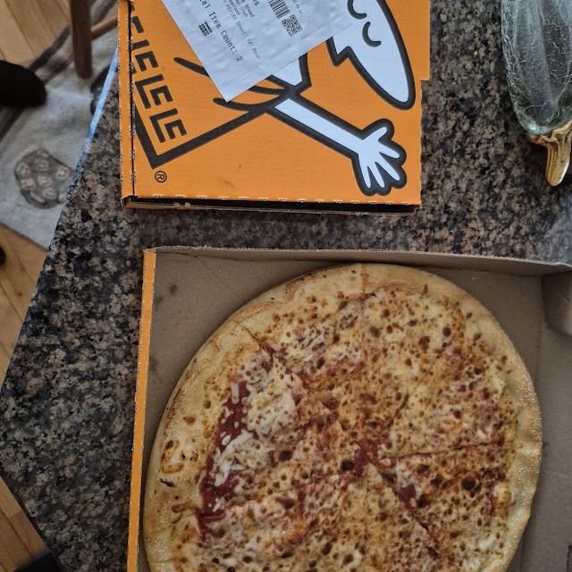 Cold Cheese Pizza