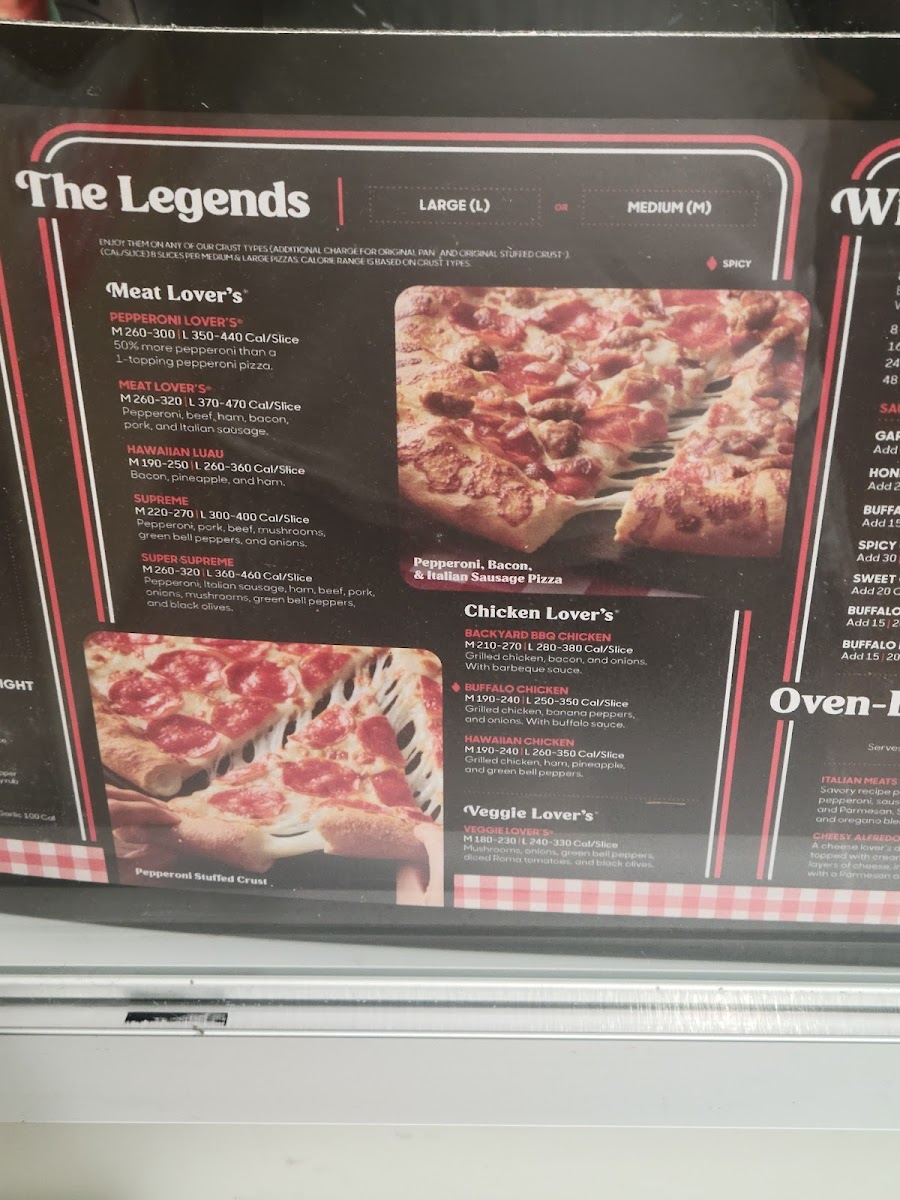 Pizza Hut Menu 4