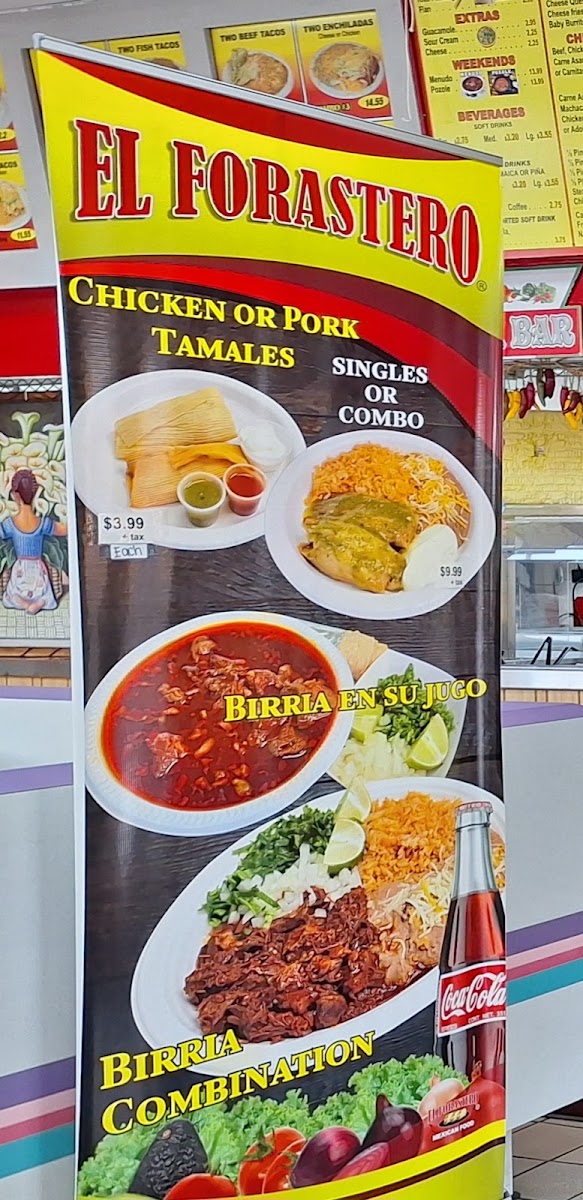 El Forastero Mexican Food Menu 5