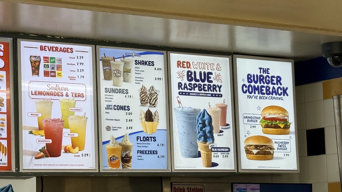 Hamburger Stand - El Centro Menu 1
