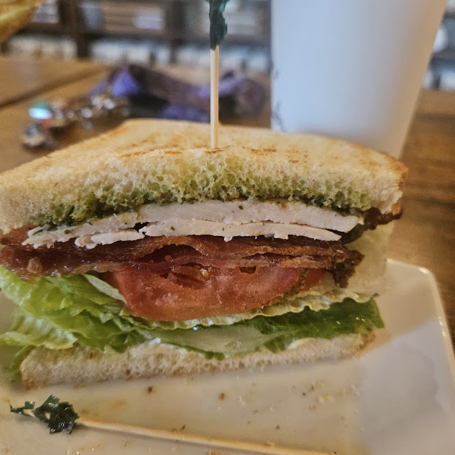Pesto Club Sandwich