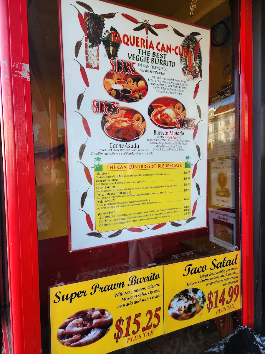 Taqueria Cancun Menu 8
