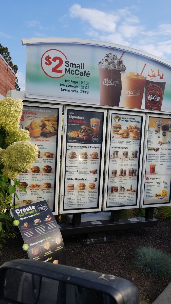 McDonald's Menu 1