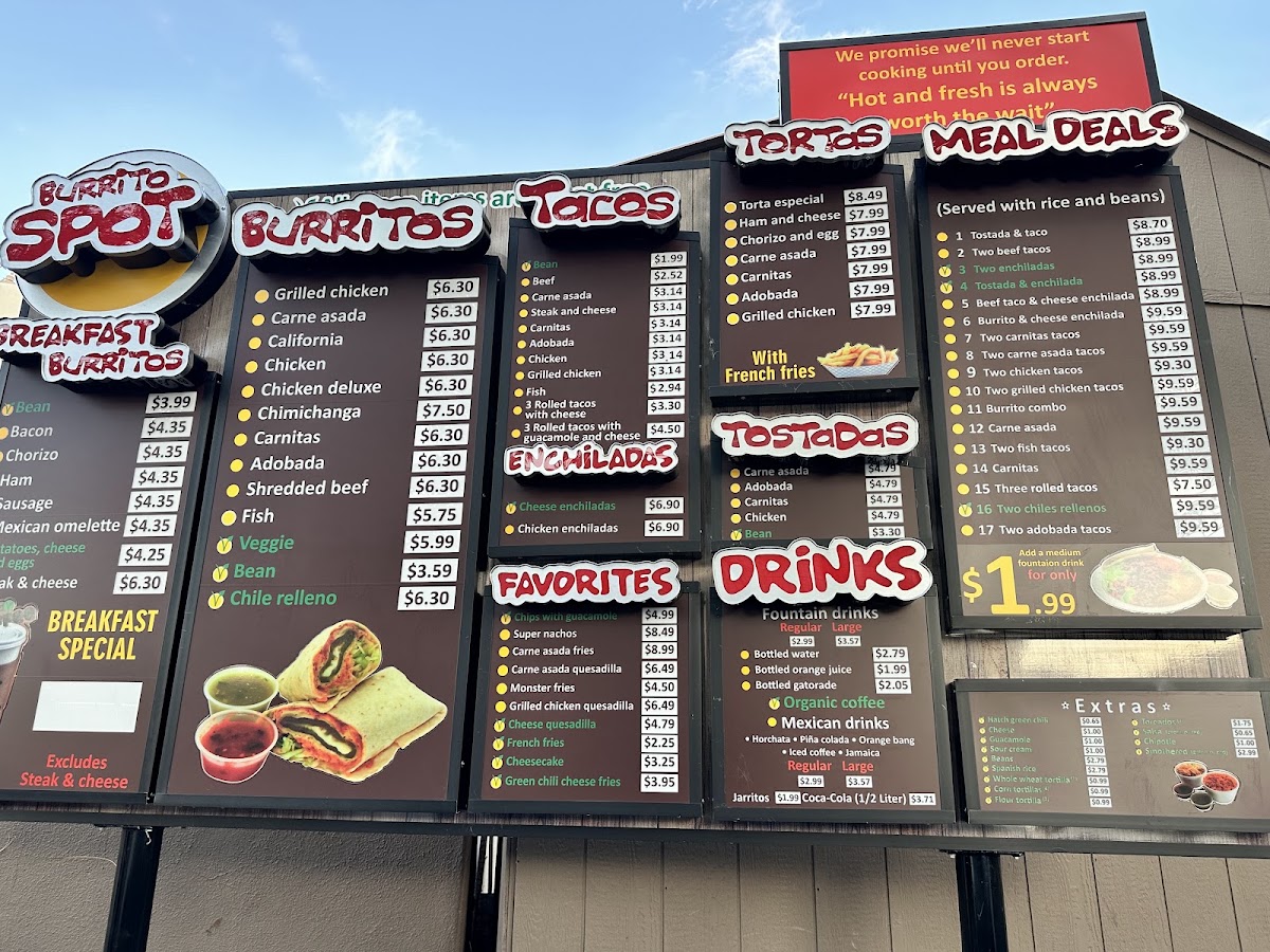 Burrito Spot Menu 3