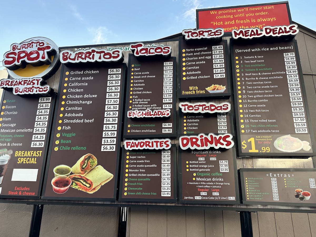 Burrito Spot Menu 5