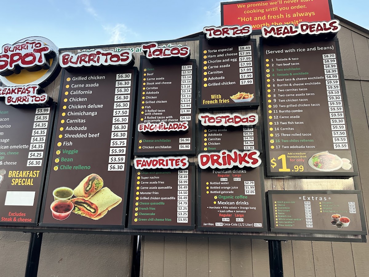 Burrito Spot Menu 8