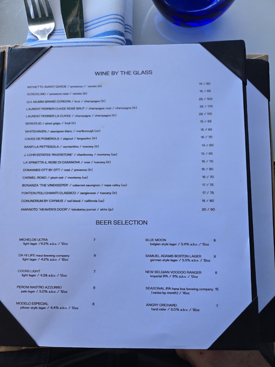 Hau Tree Menu 10
