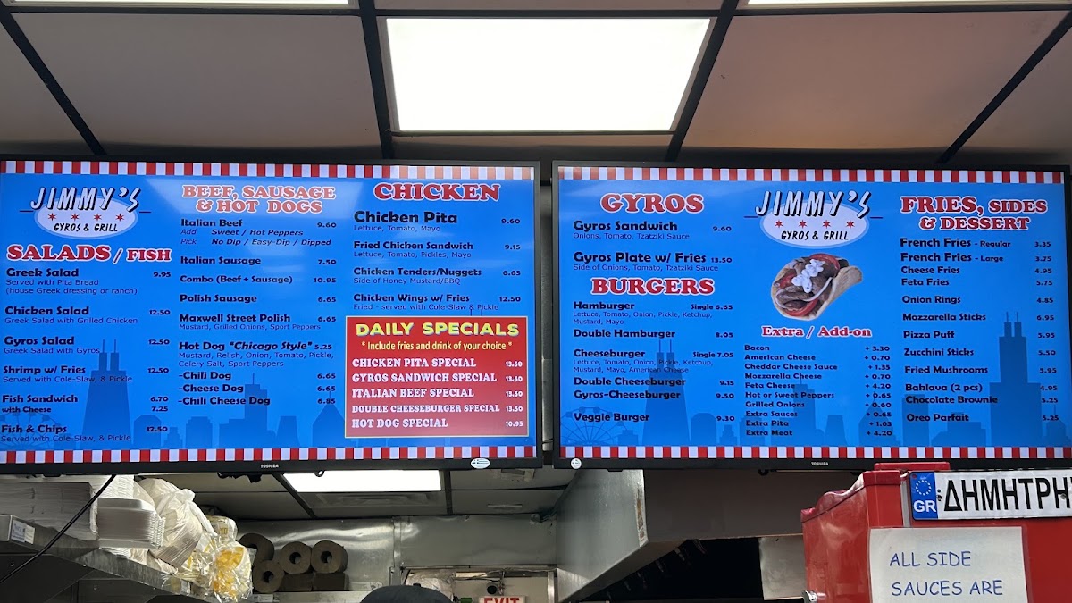 Jimmy's Gyros & Grill Menu 10
