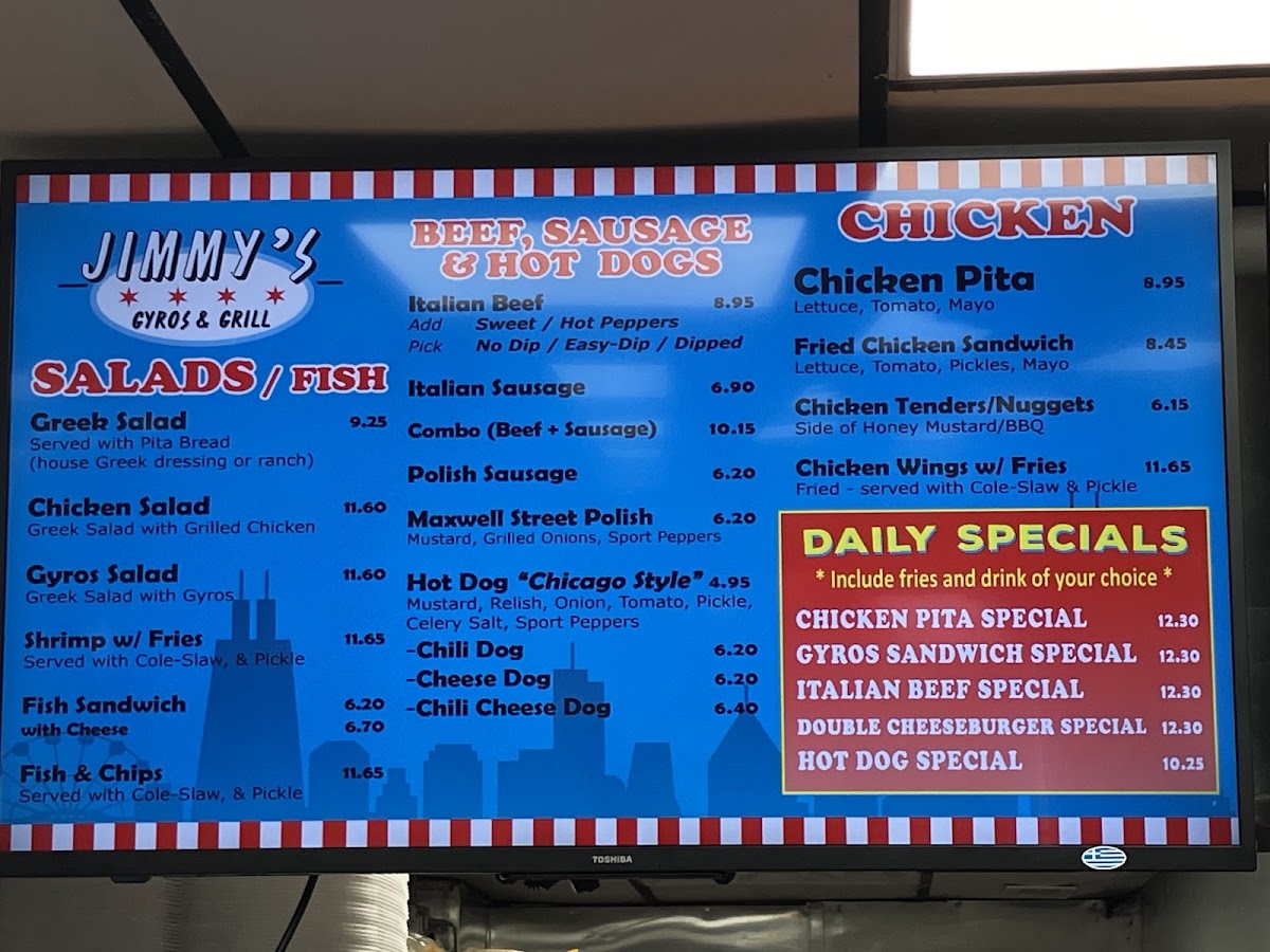 Jimmy's Gyros & Grill Menu 5