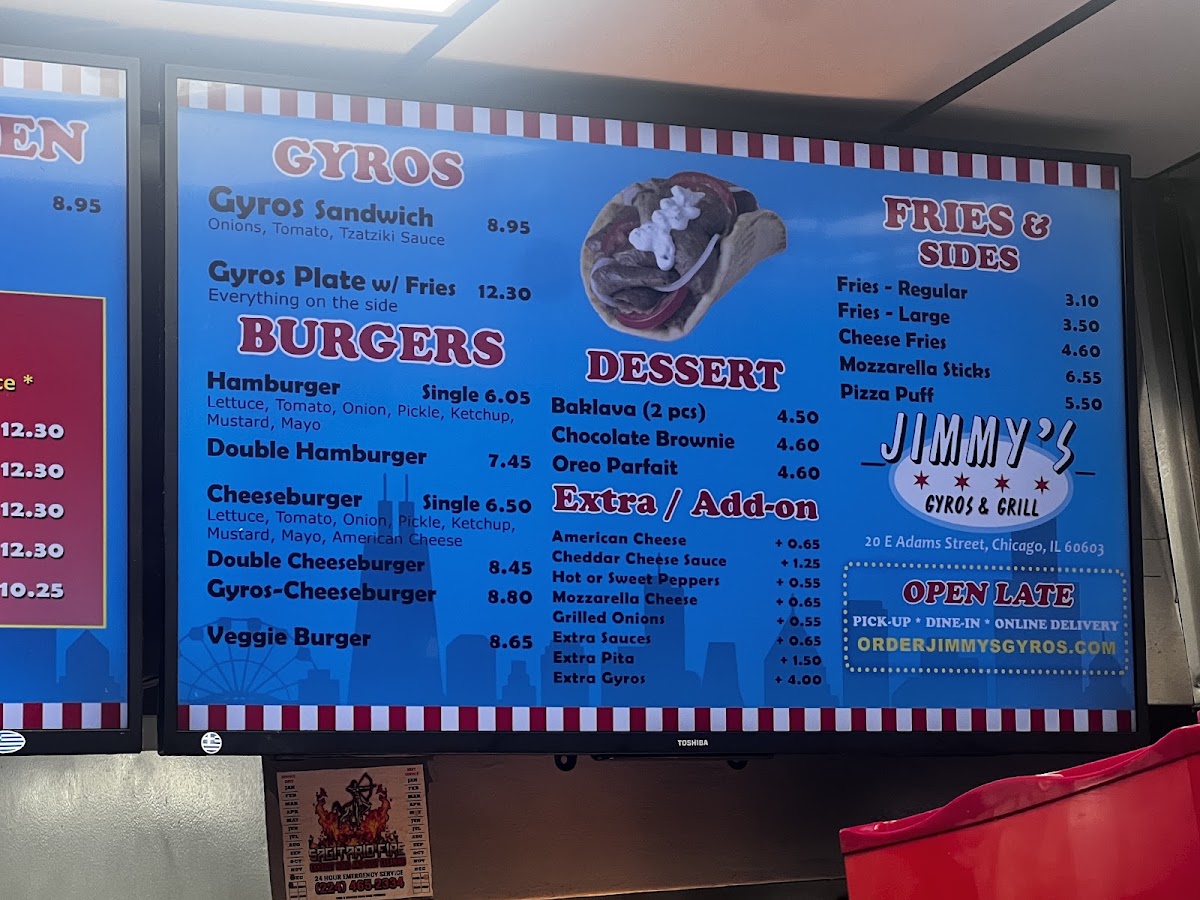 Jimmy's Gyros & Grill Menu 8