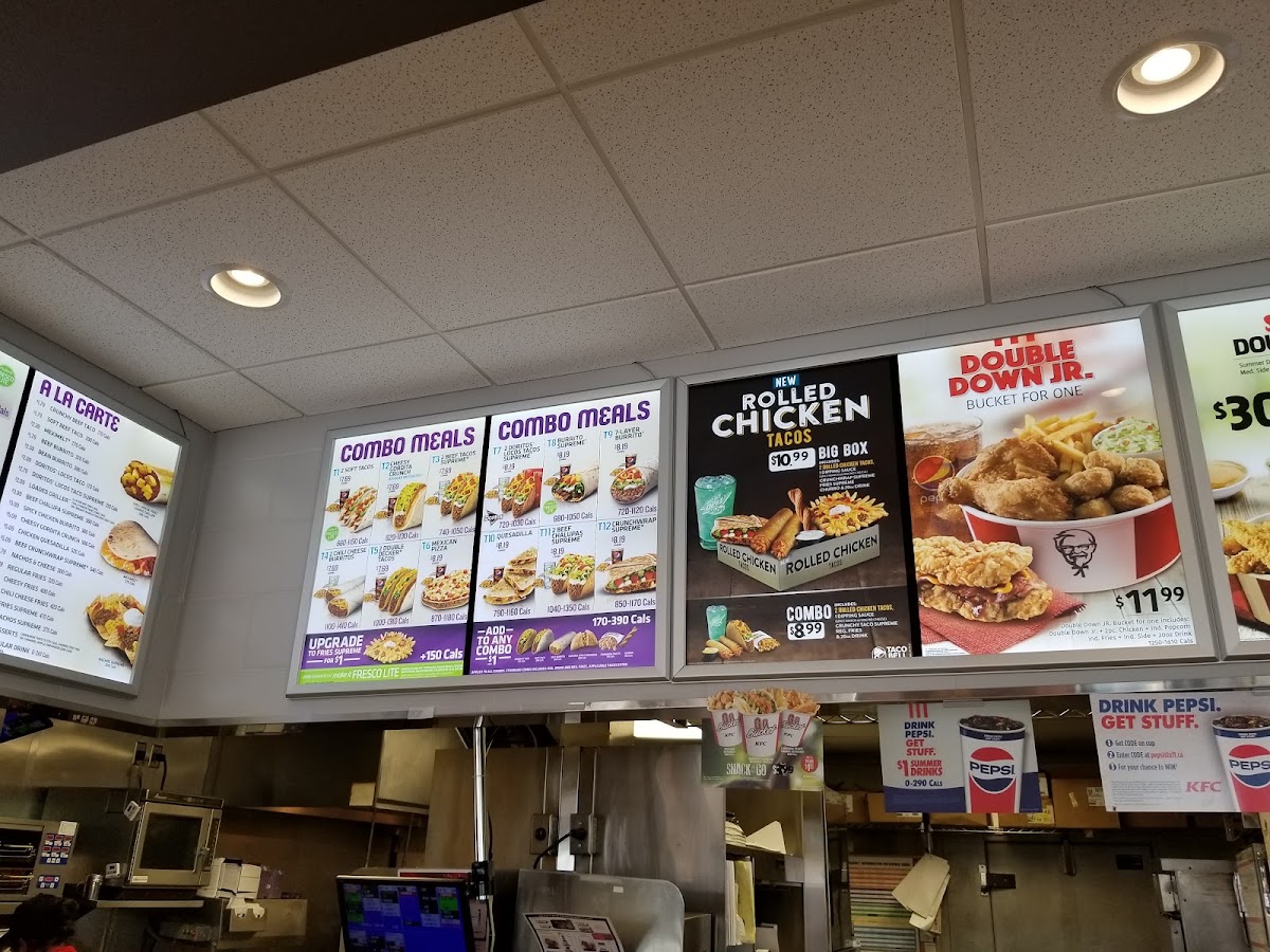 Taco Bell Menu 1