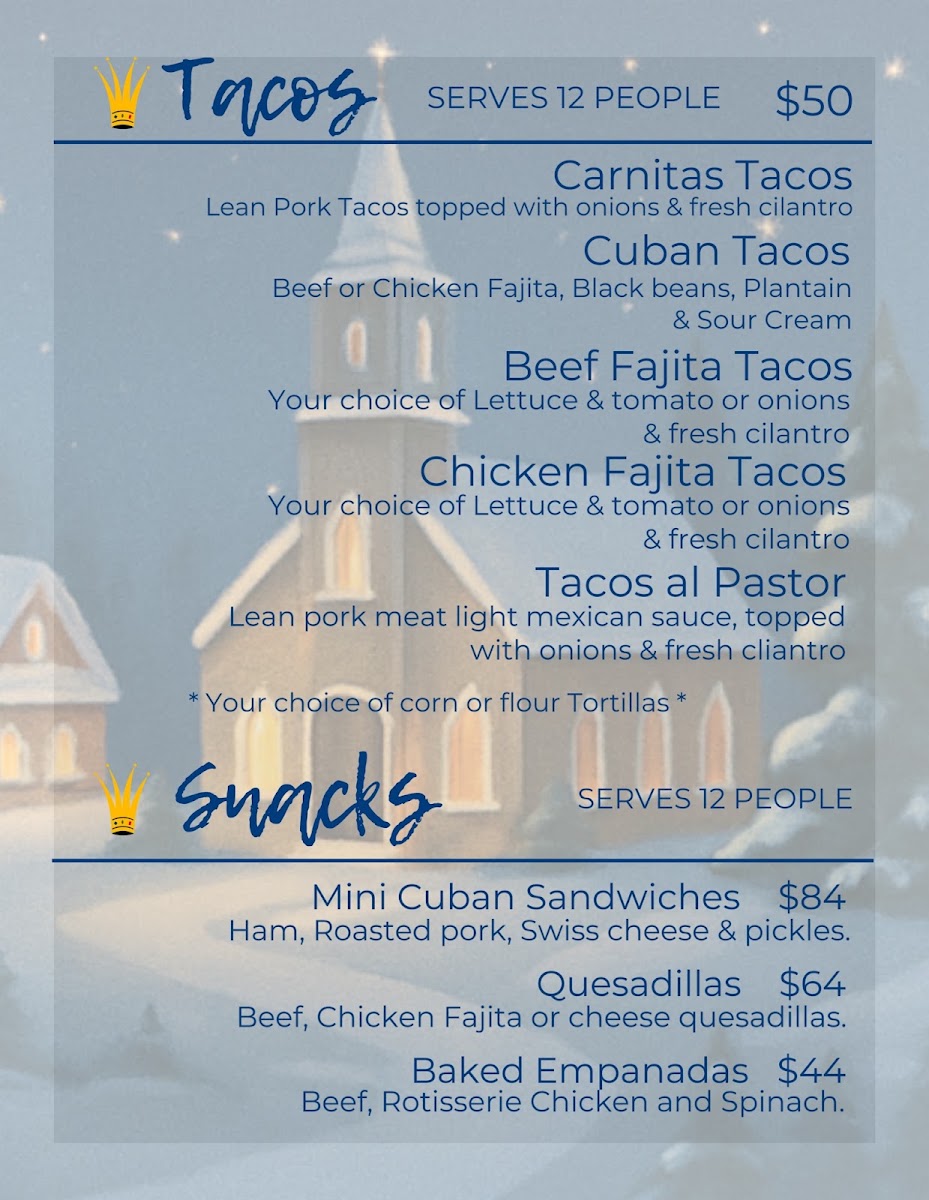 El Rey Taquería Menu 5