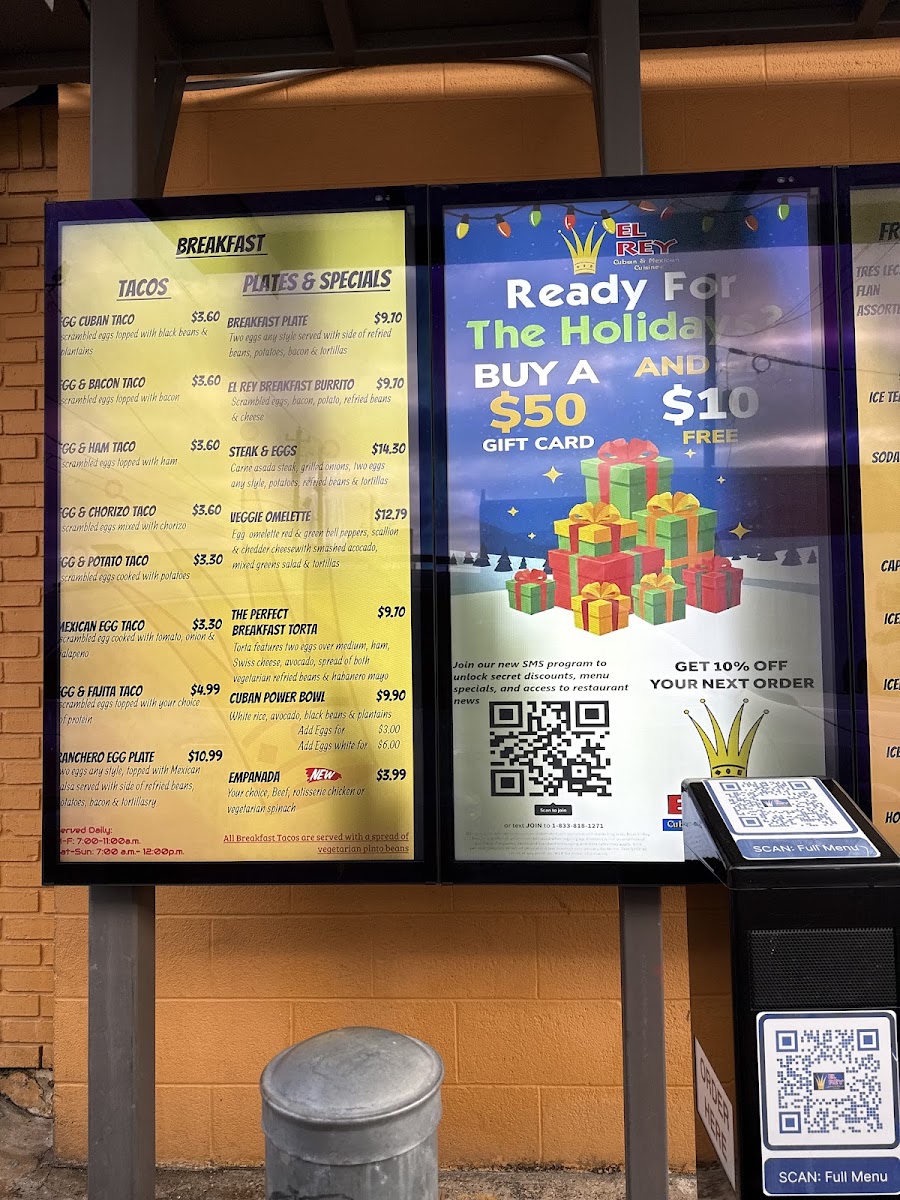 El Rey Taquería Menu 9