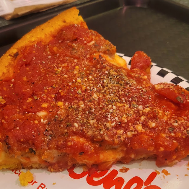 Deep Dish Sausage Pizza