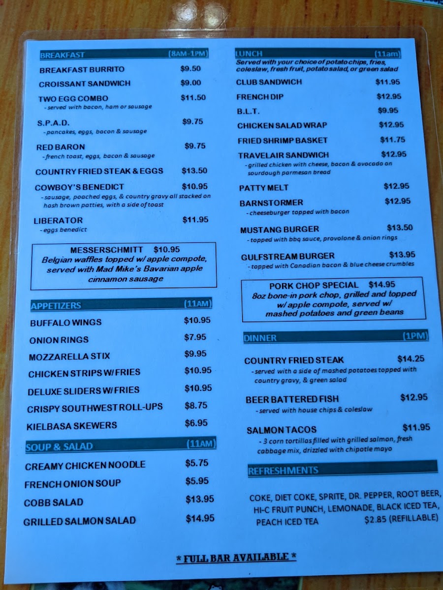 French Valley Cafe Menu 10