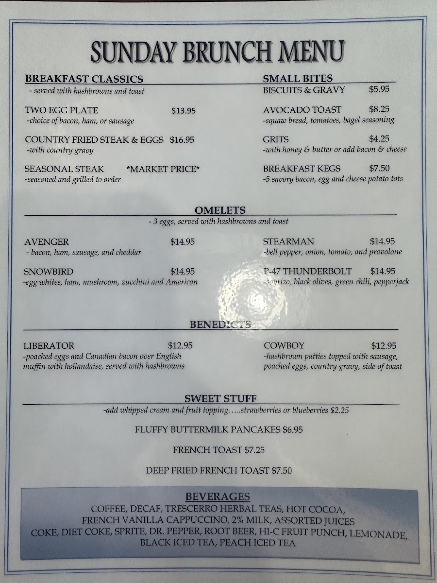 French Valley Cafe Menu 6