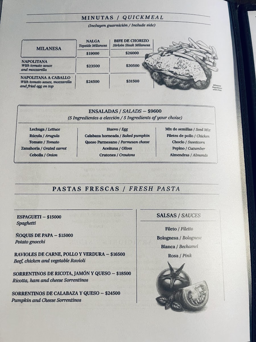 Santos Manjares Menu 10