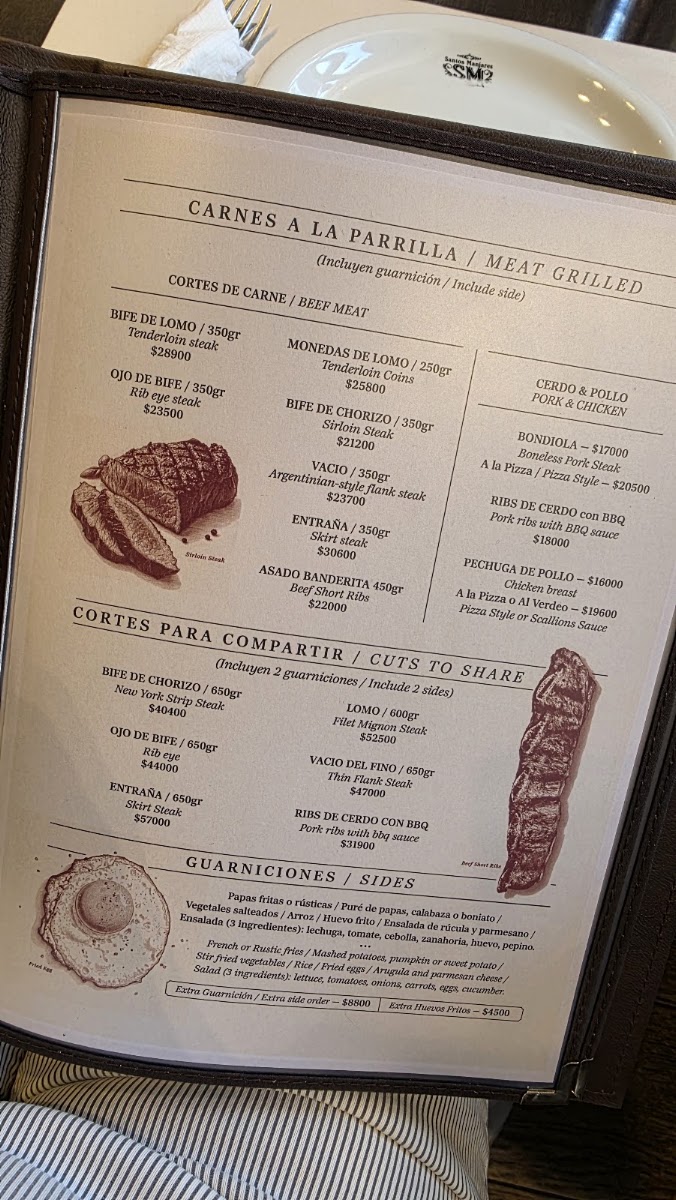 Santos Manjares Menu 4