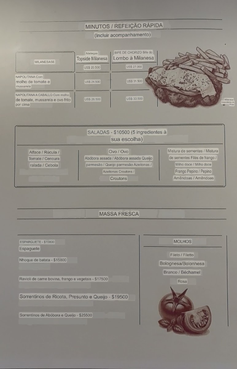 Santos Manjares Menu 5