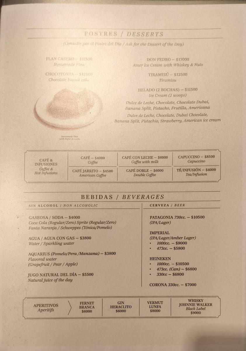 Santos Manjares Menu 8