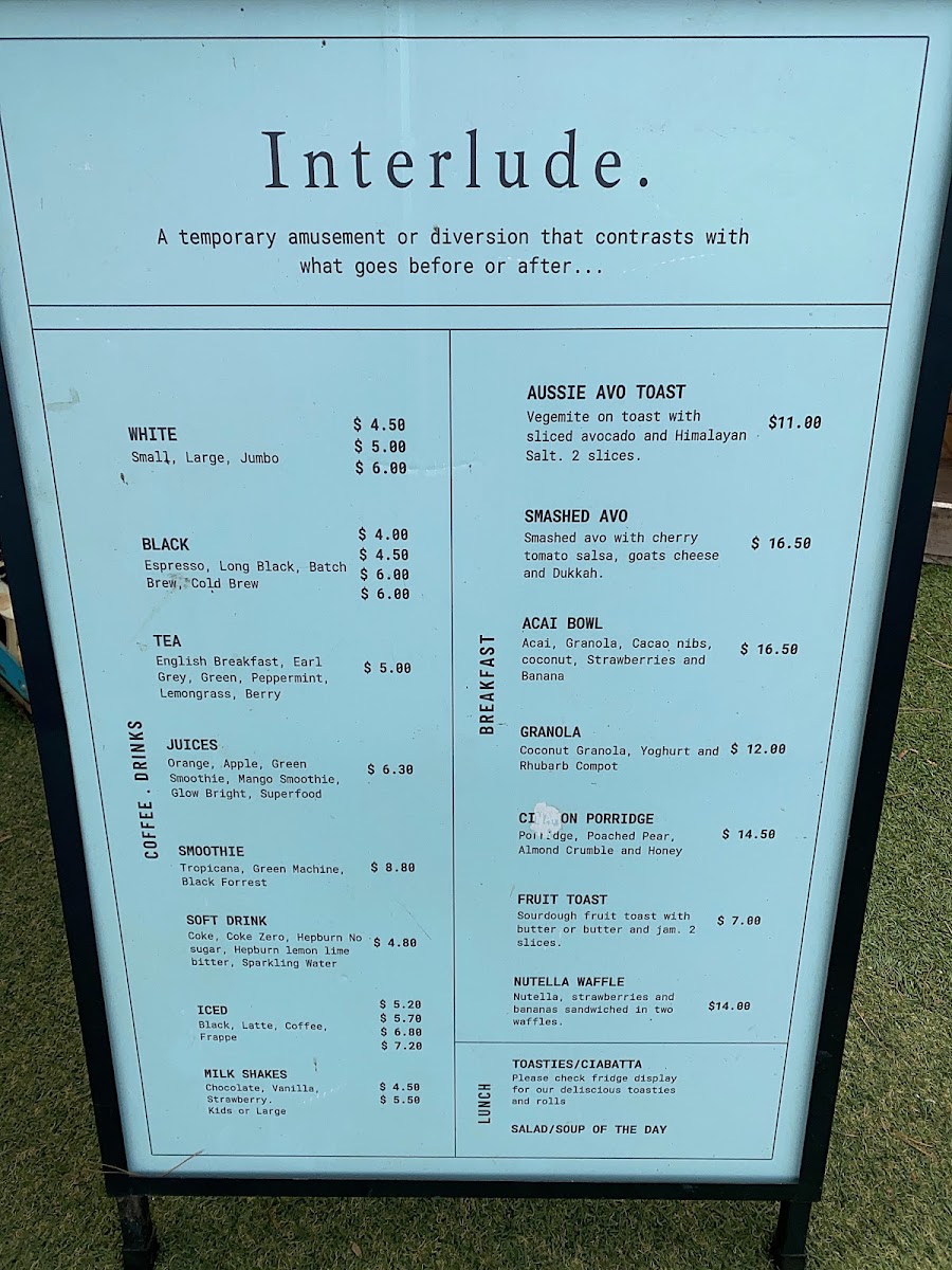 Interlude Menu 2
