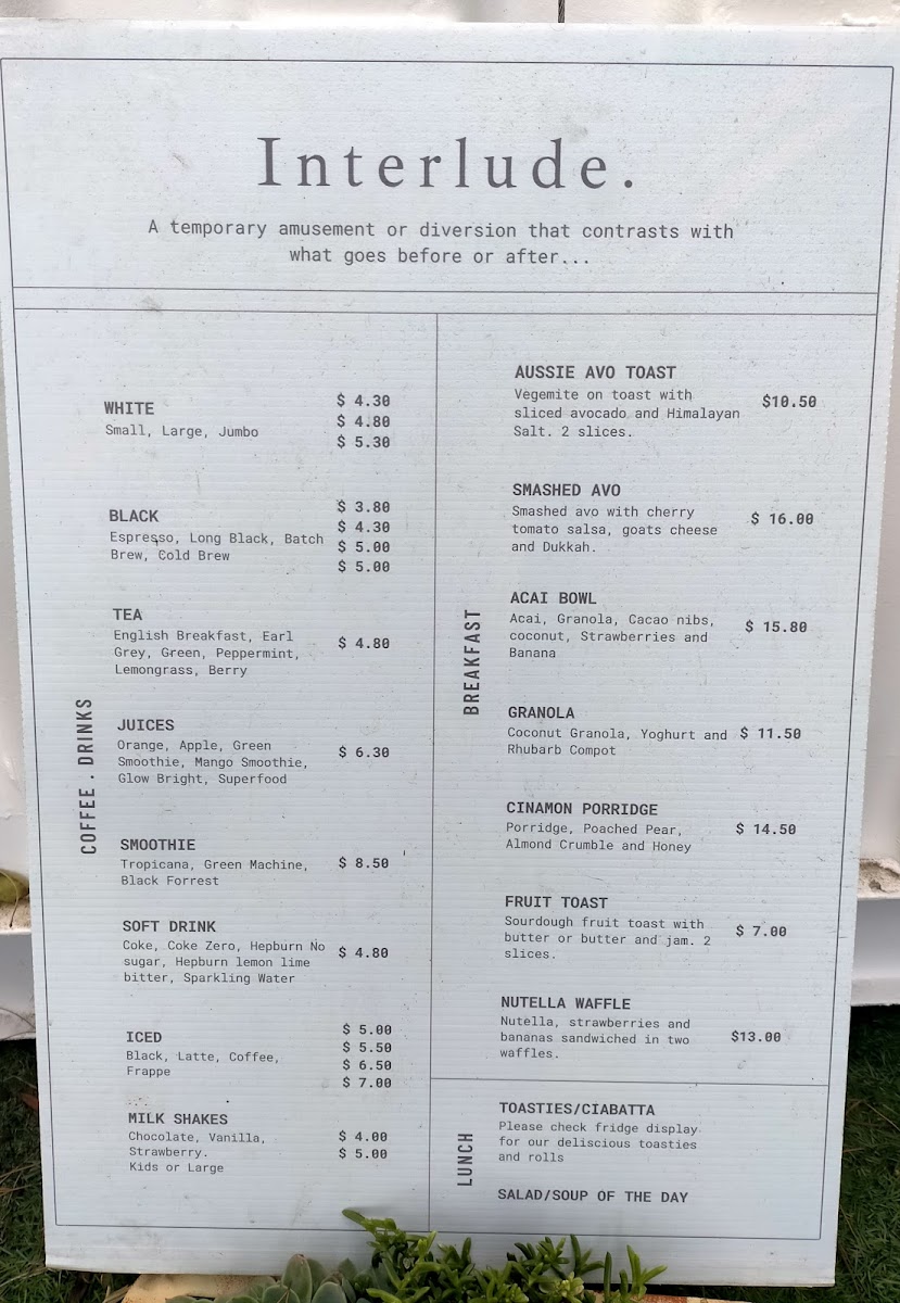Interlude Menu 4