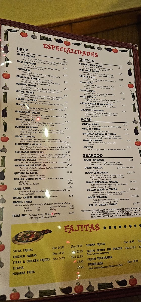 Veracruz Mexican Restaurant Menu 5