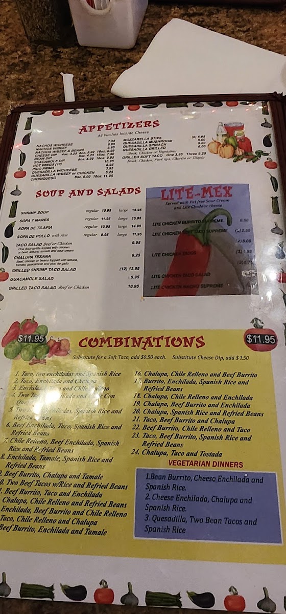 Veracruz Mexican Restaurant Menu 8