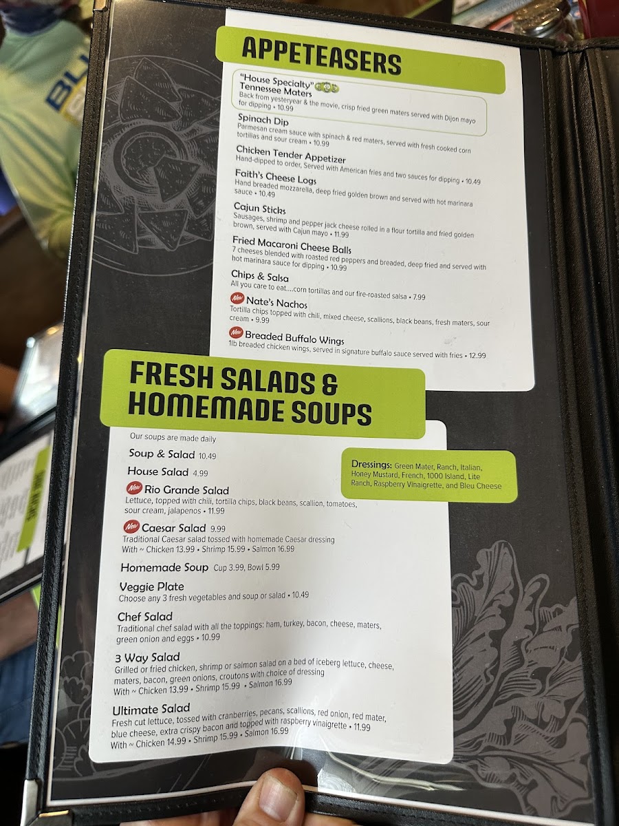 Green Tomato Grill Menu 4