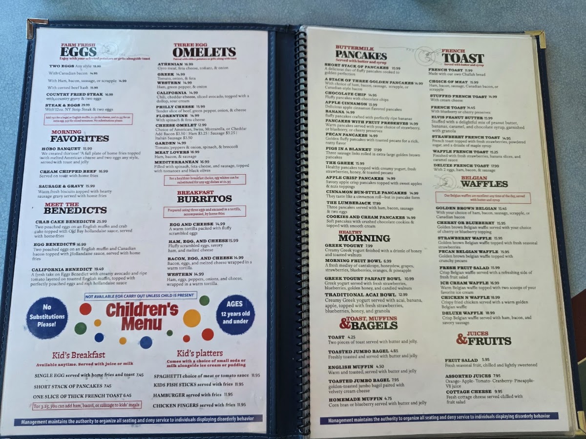 Red Cup Diner Menu 5