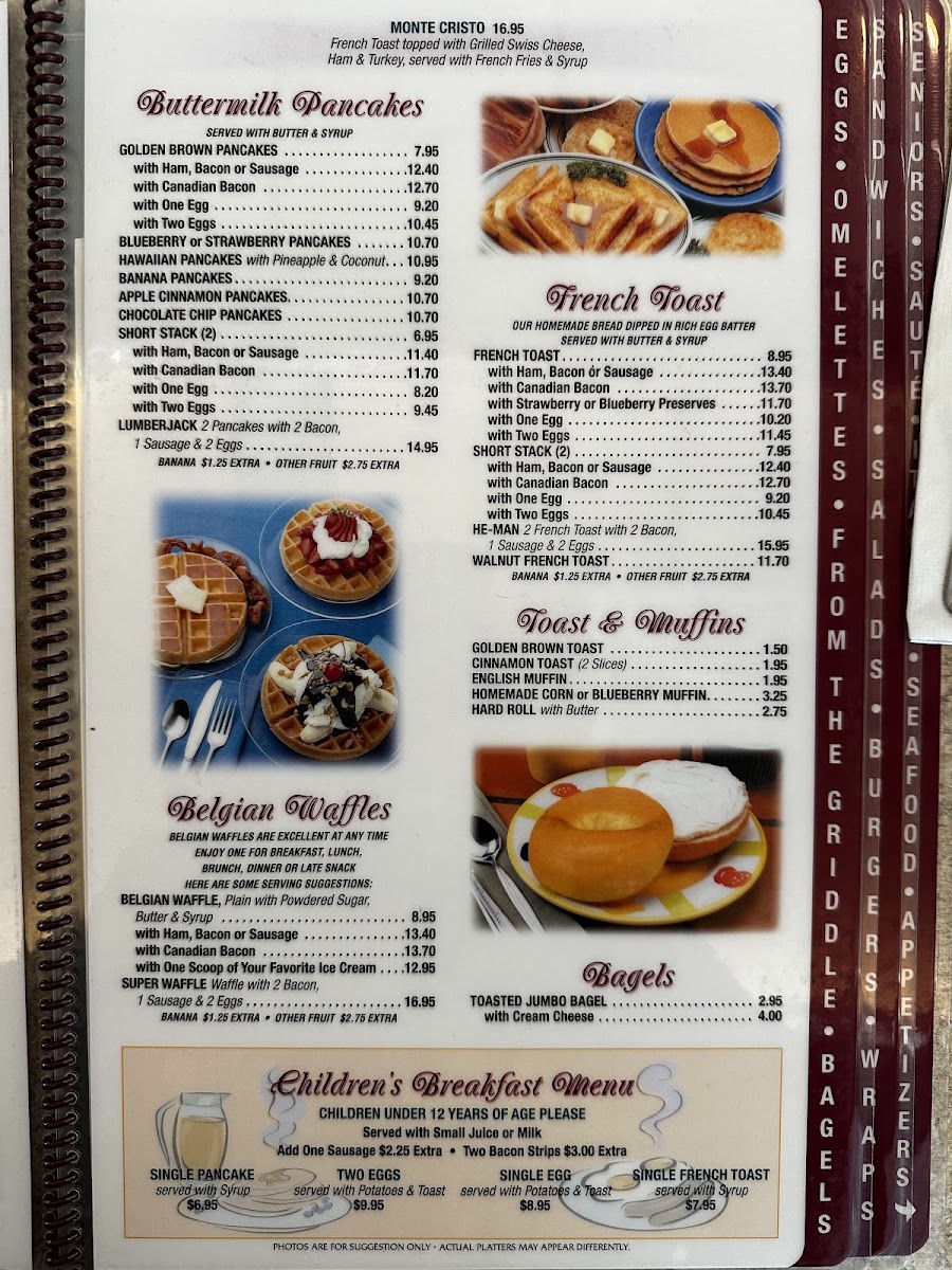 Village Diner Menu 4