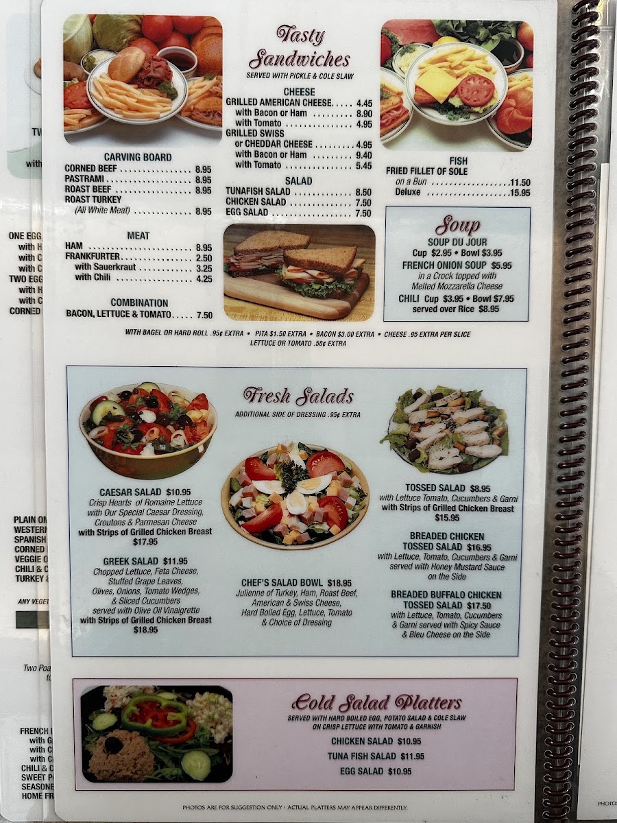 Village Diner Menu 6