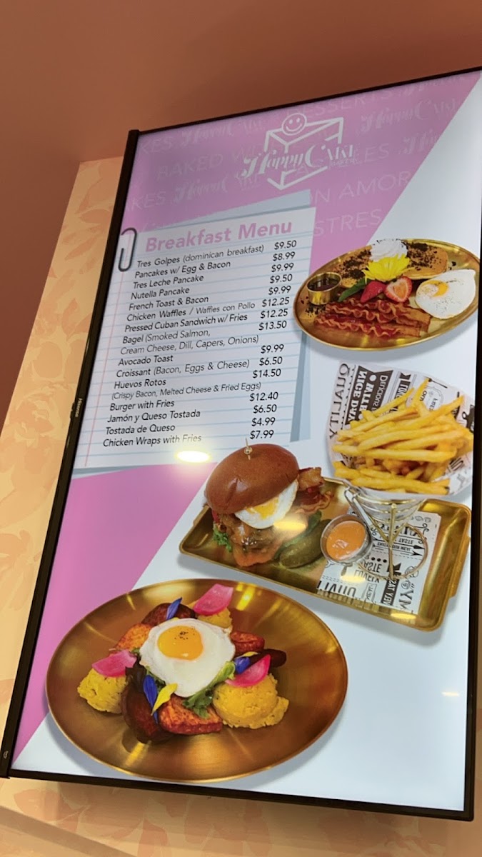 HAPPY CAKE BAKERY Menu 3