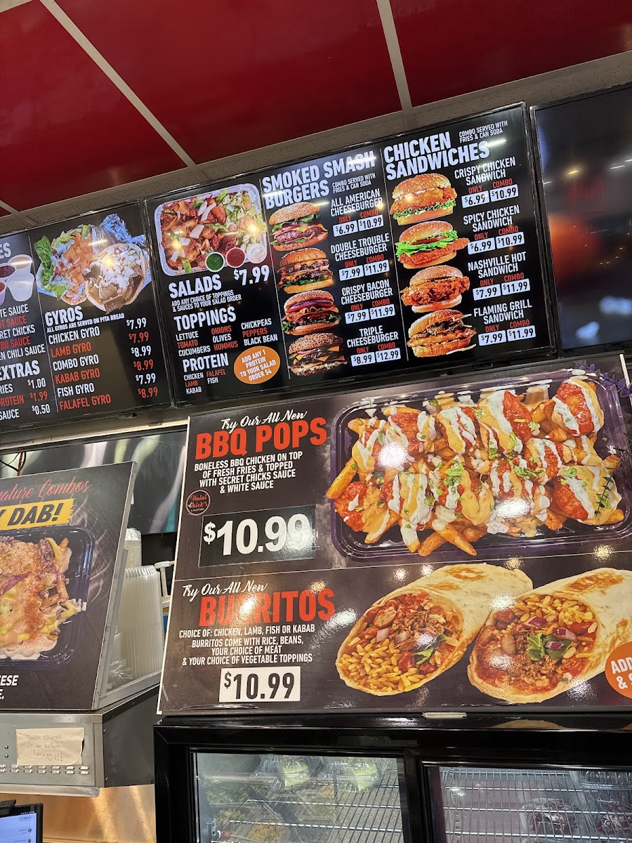 Halal Chicks and Platters Menu 10