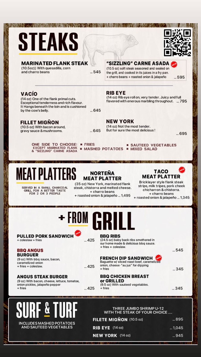 La Casa Country CSL Menu 6