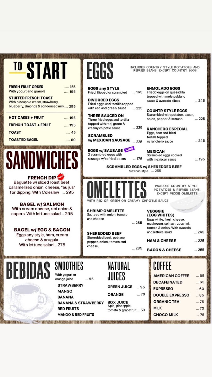La Casa Country CSL Menu 8