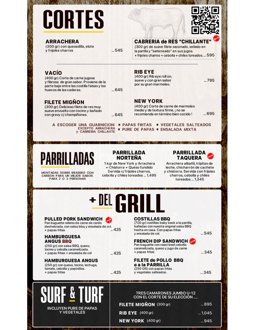 La Casa Country CSL Menu 9