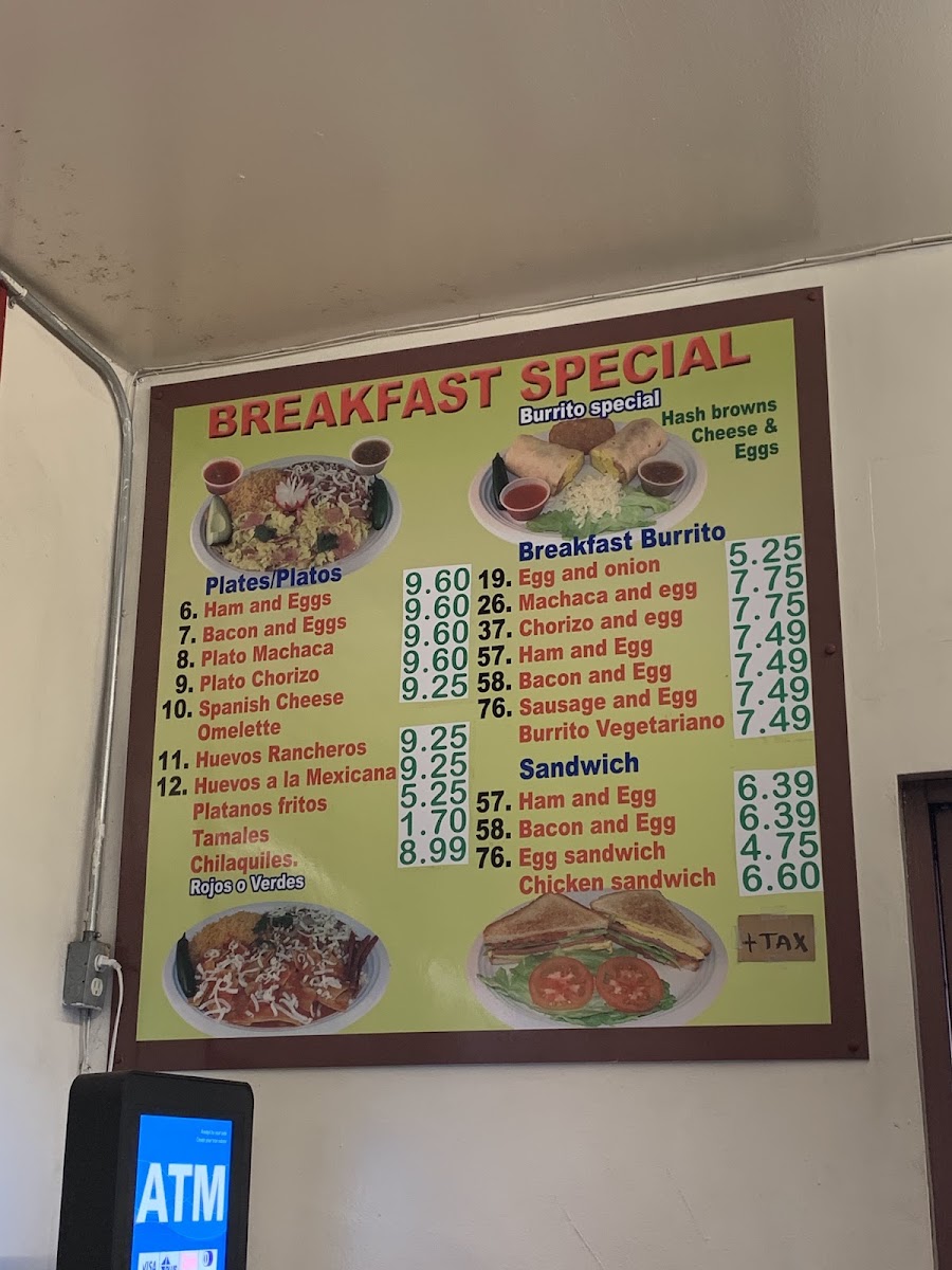 Lucy's Drive Thru Menu 10