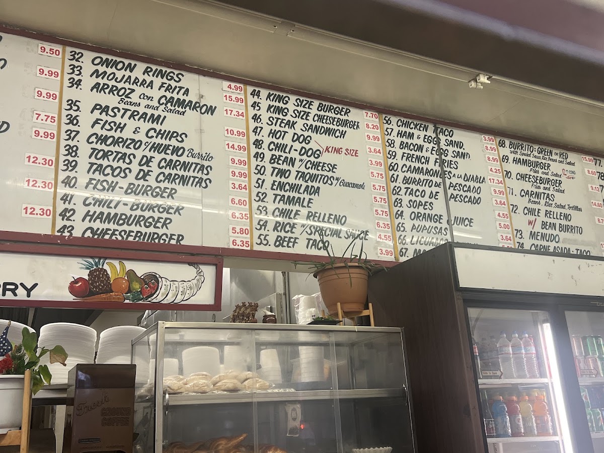Lucy's Drive Thru Menu 6