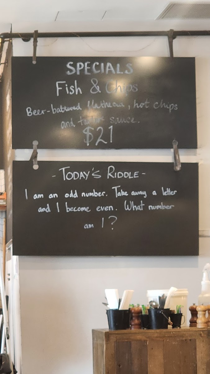 The Rusty Flute Menu 10