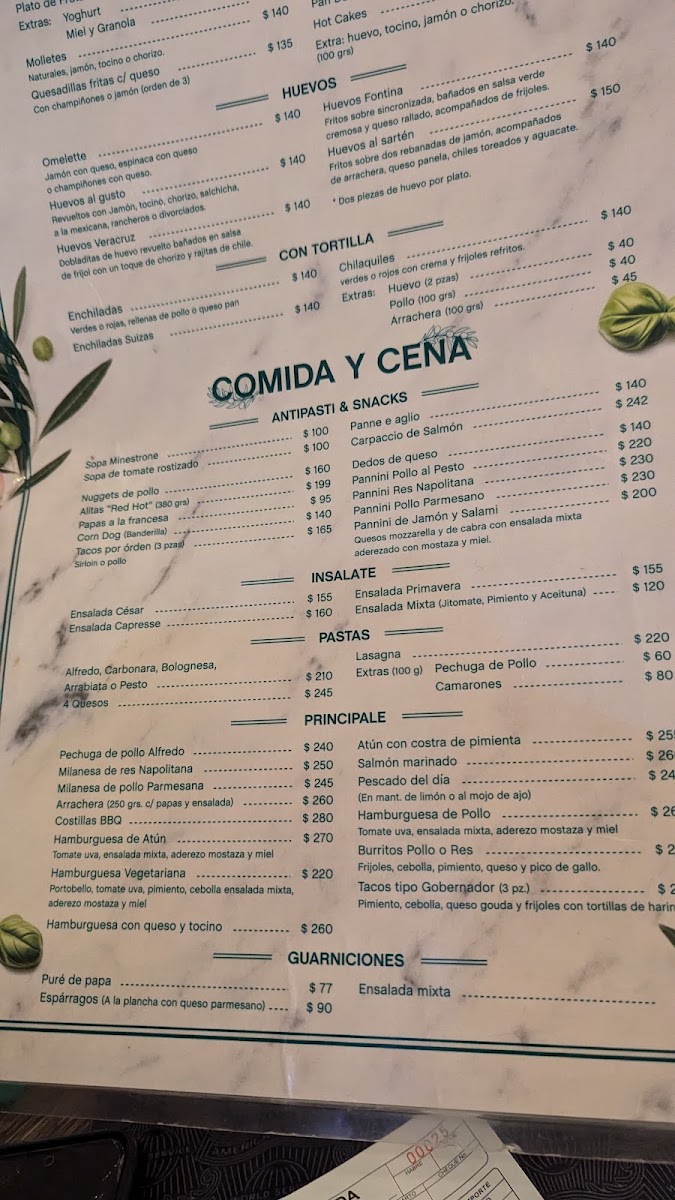 Fontina Trattoria Menu 7