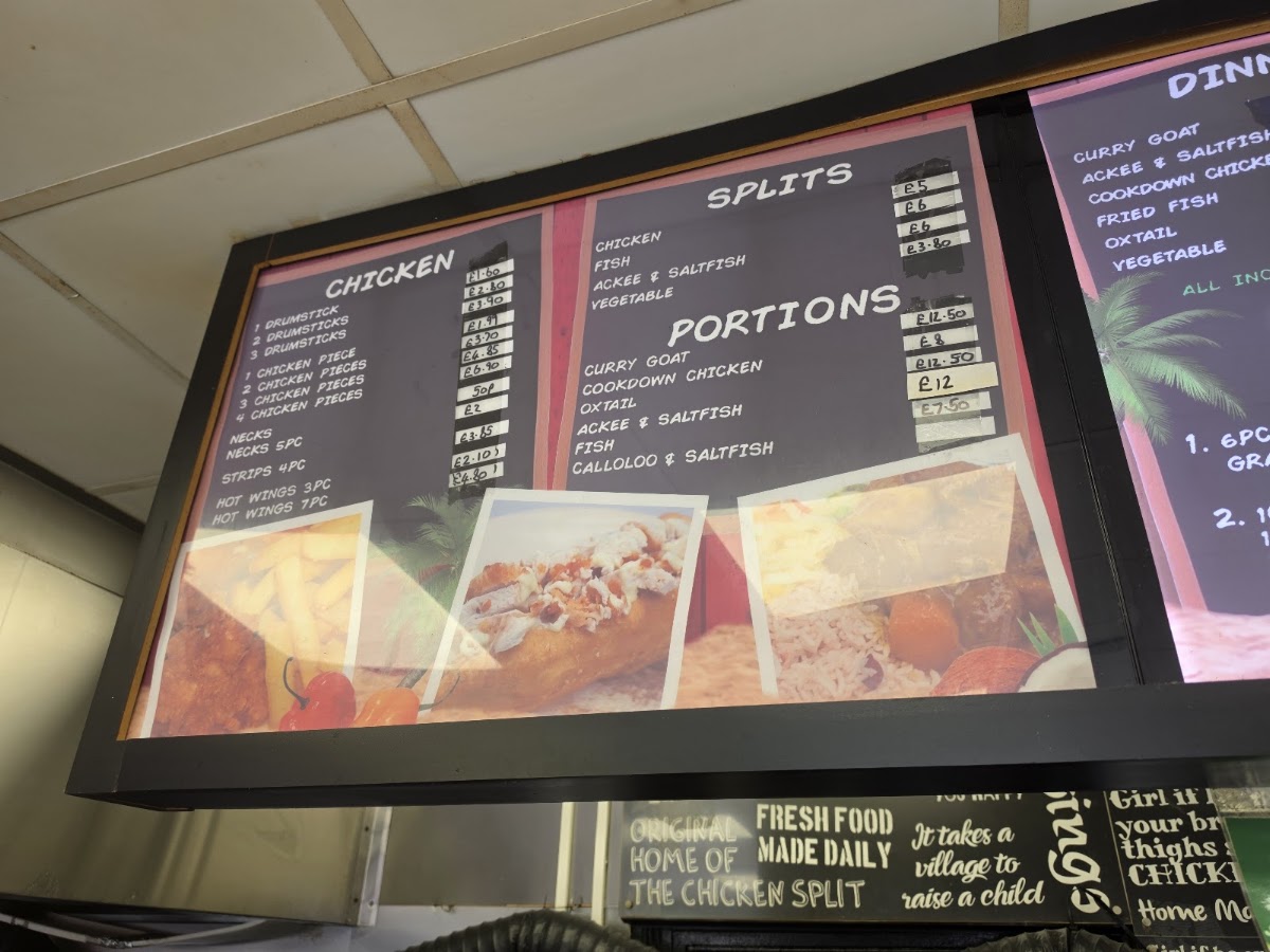 Chicken Run Manchester Menu 2