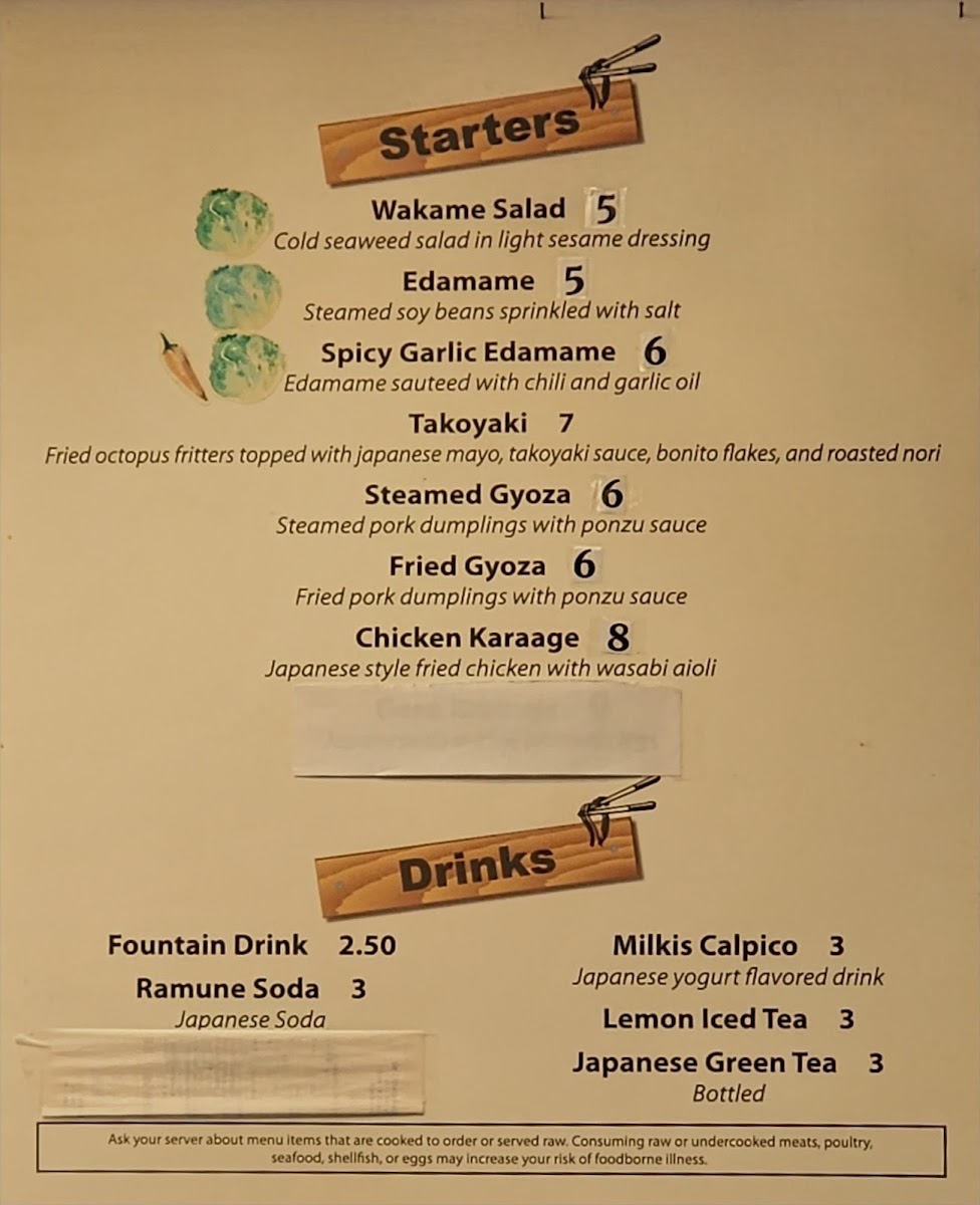 Sapporo Ramen & Noodle Bar Menu 4