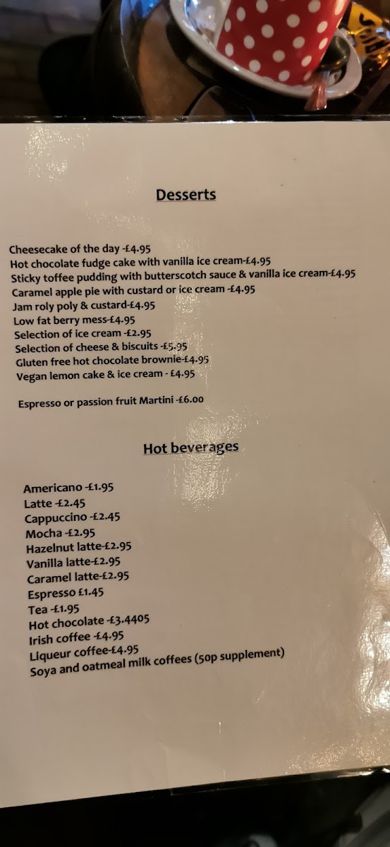 The Stables Pub & Eatery Menu 7