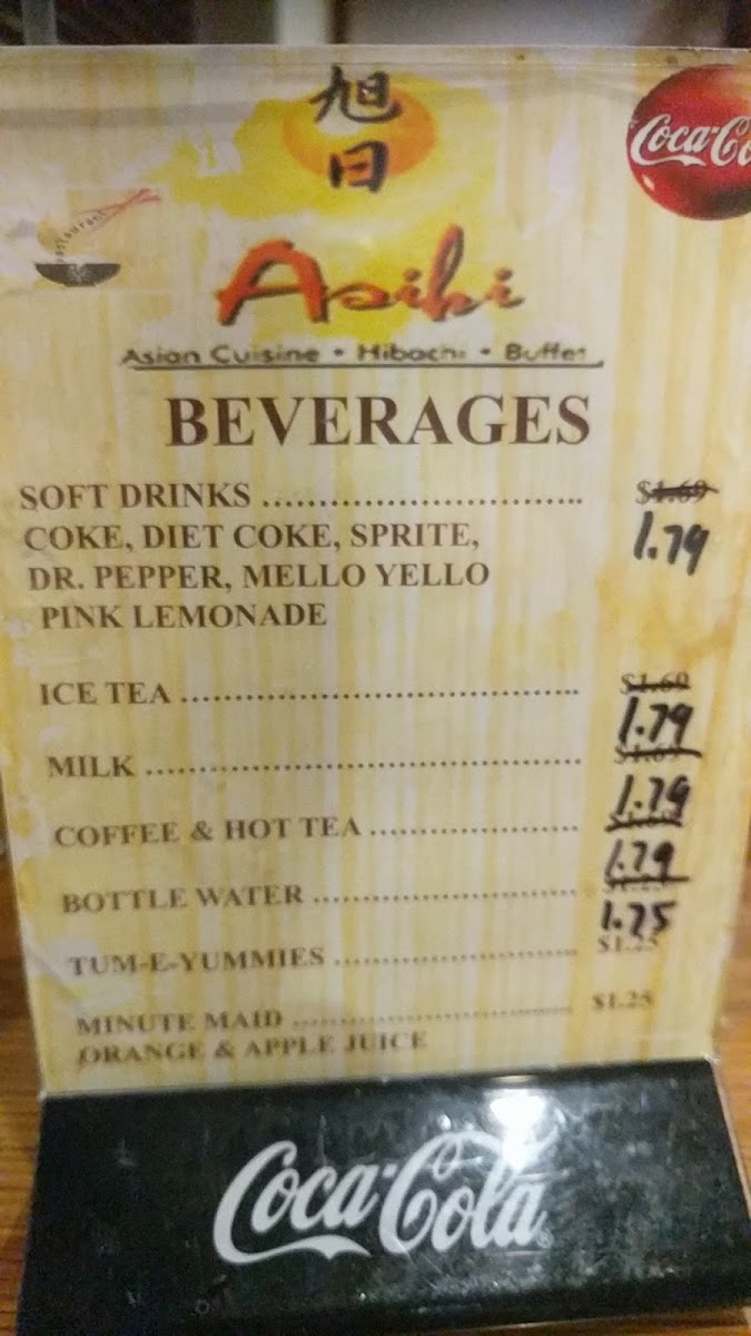 Asihi Hibachi & Buffet Menu 7