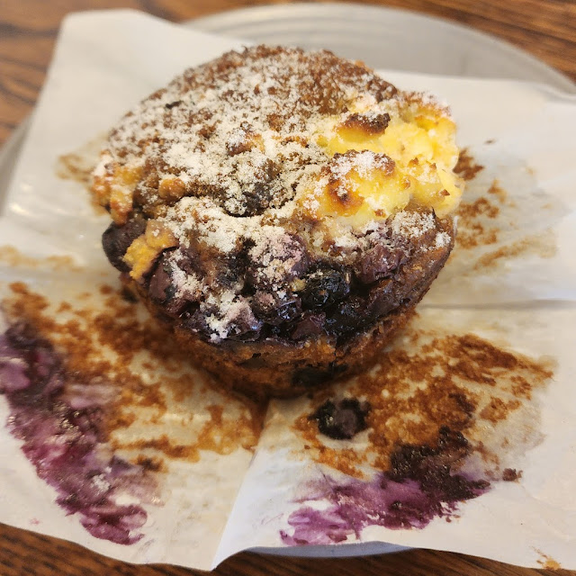Blueberries and Riccota Muffin