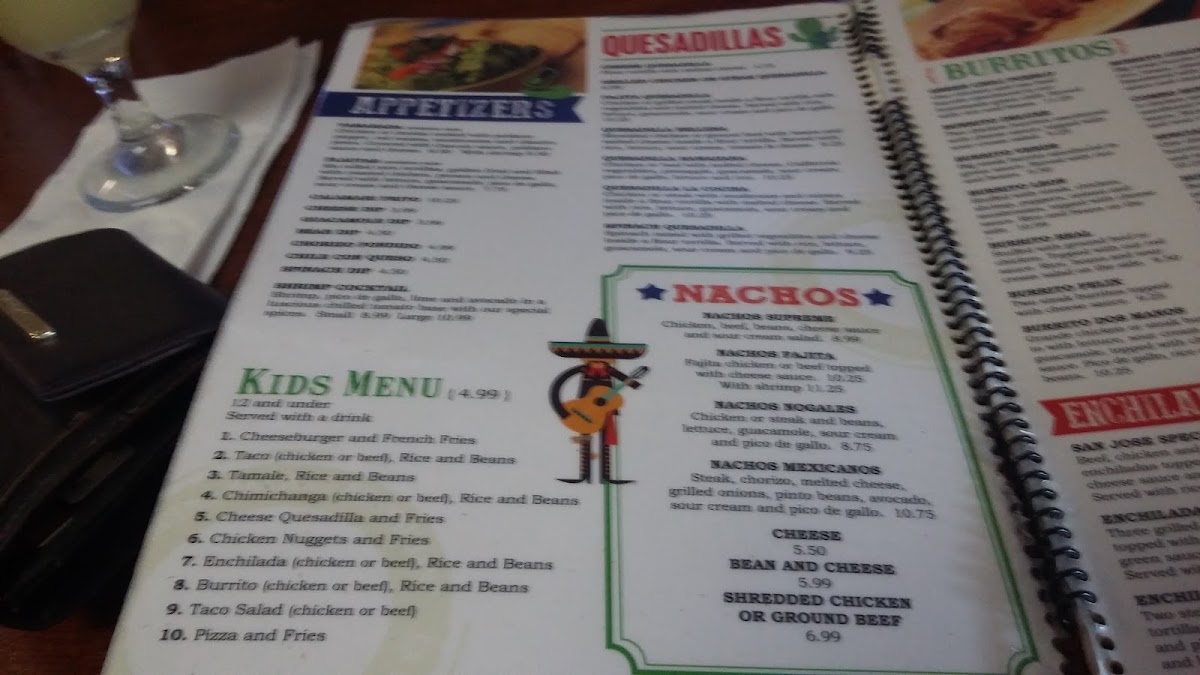 La Cocina Mexican Restaurant Menu 9